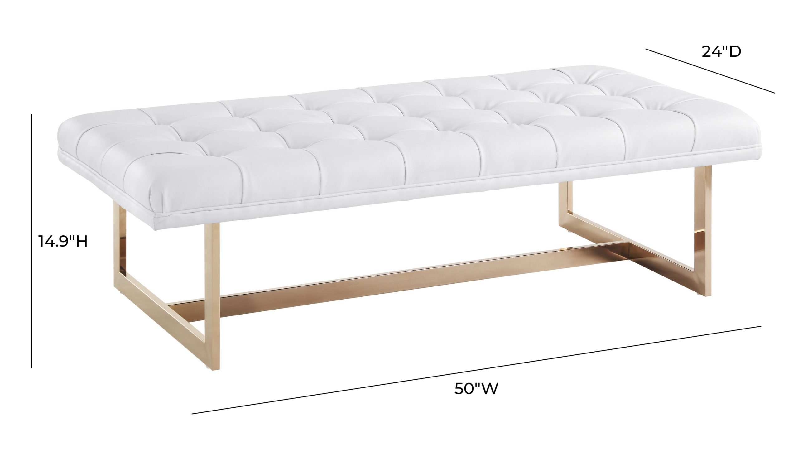 oppland-white-bench