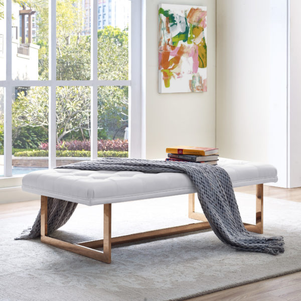 - TOV-O52 - Oppland White Bench - Product