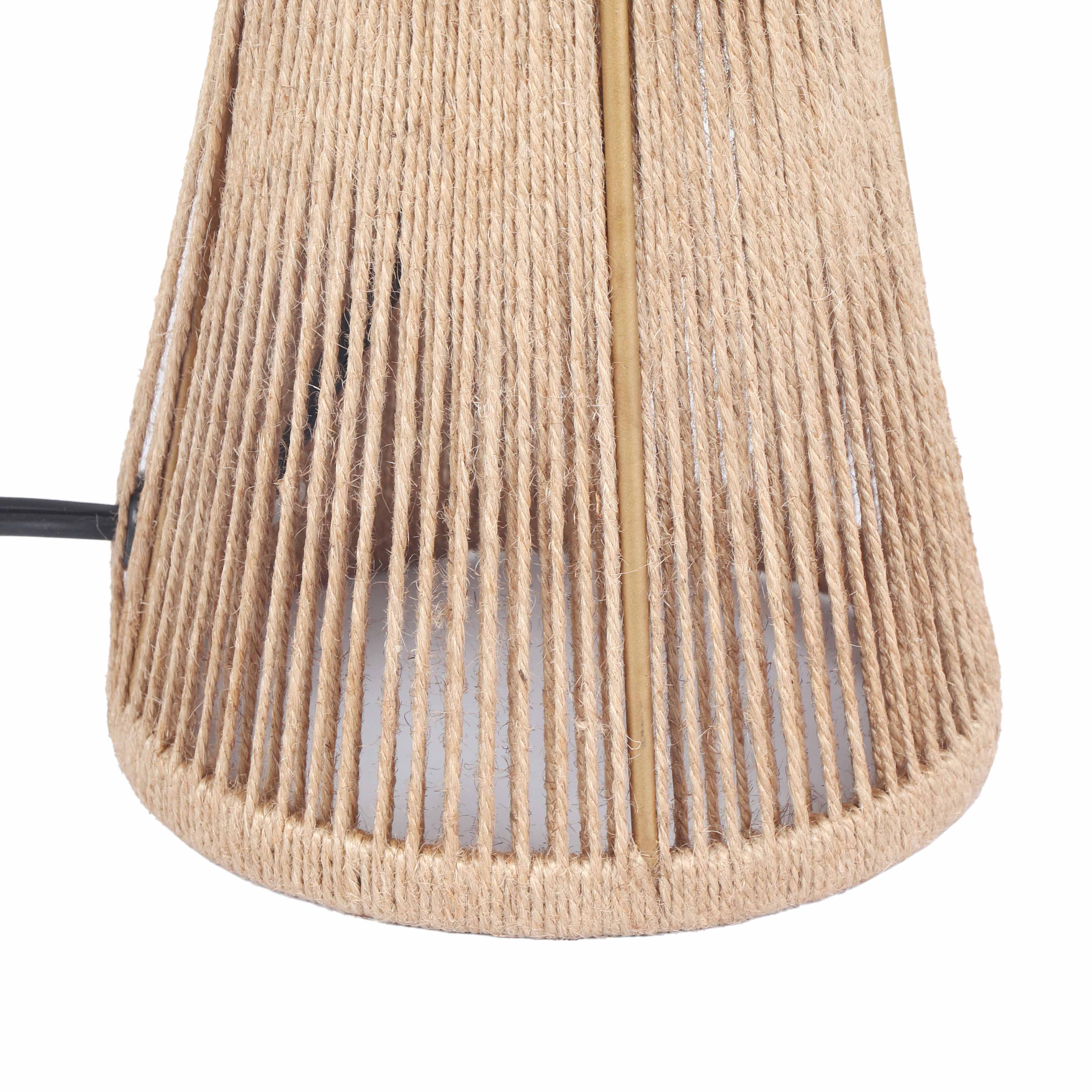 Oddy Natural Jute Table Lamp TOV Furniture